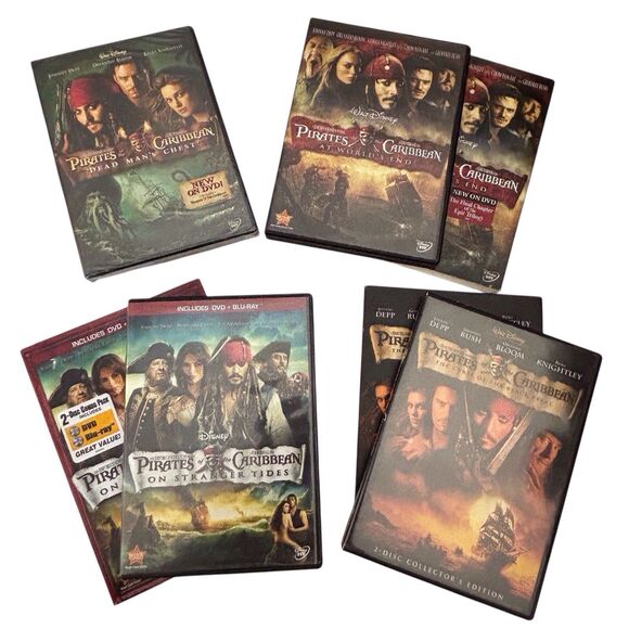 Pirates Of The Caribbean 4 Movies Stranger Tides Chest Black Pearl Worlds End - Picture 2 of 8